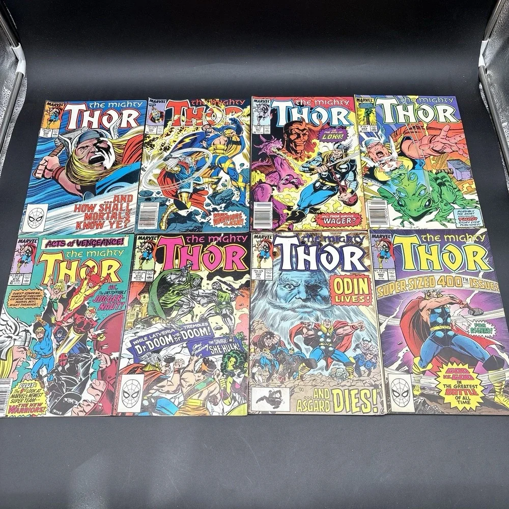 Mighty Thor Comic Book Lot Marvel #400 Odin Lives Asgard Dies Acts Vengeance